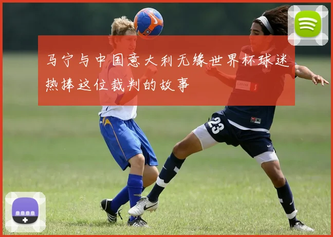 马宁与中国意大利无缘世界杯球迷热捧这位裁判的故事